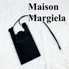 【美品】Maison Margiela メゾンマルジェラ ネックポーチ 黒