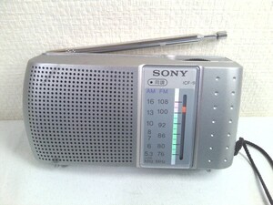 SONY ソニー FM/AMコンパクトラジオ ICF-9 ★通電OK！ジャンク