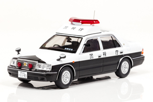 ★1/43 トヨタ クラウン アスリート GRS214 2017 警察本部警備部要人警護車両 H7430005 レイズ