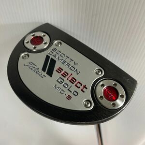 希少 センターシャフト 中尺パター SCOTTY CAMERON SELECT GOLO MID S 42インチ スコッティキャメロン セレクト ゴーロー 番2443