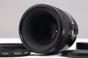 【 美品 | 動作保証 】 Nikon AF MICRO NIKKOR 60mm F2.8 Micro 【 光にかざして見える程度の薄くもりあり | レンズフィルター 付属 】