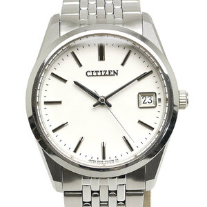 シチズン CITIZEN ザ・シチズン CTZ57-0523 メンズ クオーツ SS 白文字盤