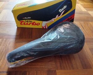 未使用品 ★★ Selle ITALIA SUPER TURBO SADDLE（セラ イタリア スーパーターボ サドル ）パンチング レザー / 元箱付 ★★ NOS / NIB