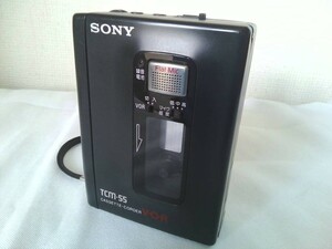 SONY　カセットレコーダー　TCM-55　日本製★動作美品