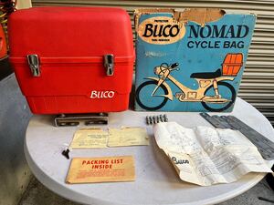 buco ブコ　NOMAD サイクルバック　ct110 ct200 c105 カブ　60s 1969年　ホンダ　ハードケース