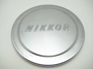 ★ハローカメラ★1058 Nikon 金属製 タルキャップ (NIKKOR ロゴ・内径約100ｍｍ)動作品 現状 即決有り