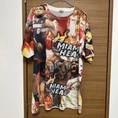 マイアミヒート Miami Heat NBA Tシャツ アメリカ本国限定 XL