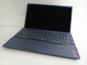 [B8D-69-004-2] ノートPC ノートパソコン 富士通 FMV LIFEBOOK FMVA50G2L メタリックブルー 動作確認済 初期化済 箱有 中古