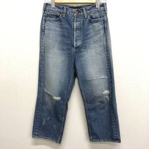 【MADISONBLUE】マディソンブルー★デニム サイズXS インディゴ MB224-3001 CRASHED SAROUEL PANTS DENIM クラッシュサルエルパンツ07