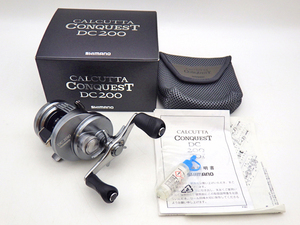 SHIMANO シマノ CALCUTTA CONQUEST DC 200 カルカッタ コンクエスト 5RL190200 ベイトリール 03978