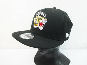 G2887●阪神タイガース キャップ × NEW ERA ニューエラ 9FIFTY●サイズ one size●スカジャン風 刺●Tigers 猛虎 虎党 野球帽 帽子●