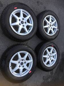 ◆AS1108-2◆美品◆ガリ傷無し！◆TECMAG◆VWゴルフ／アウディ等◆15×6J　+43　5H　112◆VRX◆195/65R15◆2016年製◆4本セット◆中古品◆