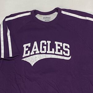 AMERICAN EAGLE アメリカンイーグル リバーシブル プリントTシャツ Mサイズ ラグラン ビンテージ古着 vintage 90年代 90