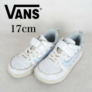 MK4722*VANS*バンズ*キッズスニーカー*17cm*エナメル白