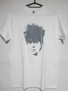 即決★新品バンドＴシャツ★エコー＆ザ・バニーメン★ECHO&THE BUNNYMEN★ホワイトボディ×グレープリント★S/M/Lサイズ★NEW WAVE関連