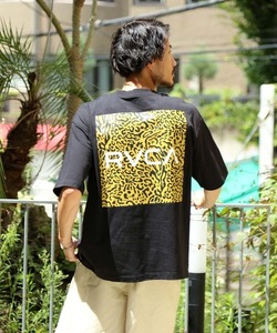 「RVCA」 半袖Tシャツ SMALL ブラック メンズ