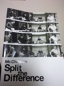 【中古】 Mr.children Split the Difference パンフレット