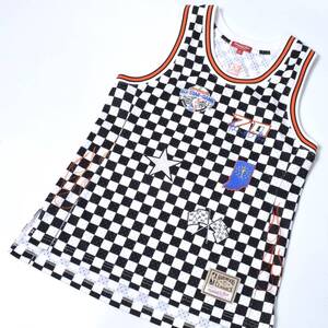 未使用 Mitchell&Ness ミッチェル&ネス レディース NBA 35TH ALL STAR GAME ジャージ M ラインストーン オールスター アニバーサリー 