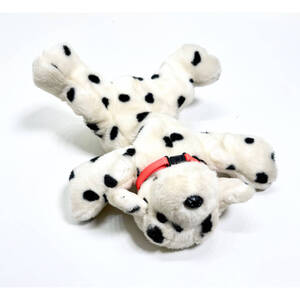 希少 1980~90s CHAPTER CLUB Baby dalmatian 34cm White×Black ヴィンテージ ダルメシアン 子犬 アニマル 動物 ぬいぐるみ VINTAGE 白 黒