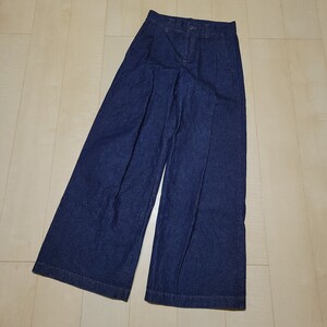 ★Simpti 1Tuck Wide Denim シンプティ デニム