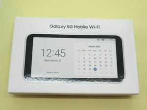 AE 4-5 ギャラクシー galaxy 5G Mobile Wi-Fi SCR01 ホワイト au〇 モバイルルーター ポケットWiFi 動作確認済