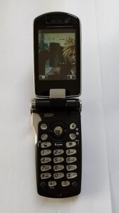 K1260 docomo FOMA P900iV クラウドブラック ファイナルファンタジー ガラケー ケータイ 簡易動作確認＆簡易清掃OK 判定〇 送料無料