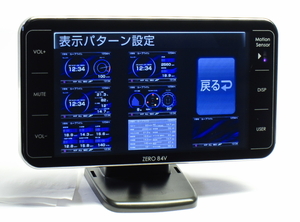 ★\280 中古 ジャンク コムテック ZERO 84V/OBDⅡ対応 4インチ GPS内蔵 レーダー探知機 2GB★