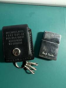 Zippo ジッポー Paul Smith ポールスミス ライター ホルダー付き