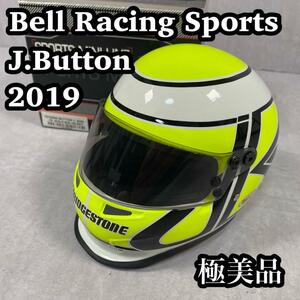 【極美品】Bell Racing Sports　SPORTS MINI LINE ジェイソン　バトン　2009J.Button 20091/2 ミニ レプリカ ヘルメット 