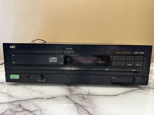 管理番号U356 通電確認OK NEC CD-705 CDプレーヤー オーディオ機器 現状品