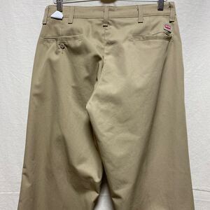 REDKAP ワークパンツ　ベージュ　W32 メキシコ製　TCツイル　90s 00s レッドキャップ　トラウザー　ポリコットン