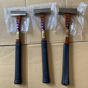 ※012 金物店在庫品 未使用品 JET ステンレス 八角玄能 3点まとめて 相グラスファイバー 225g 300g 375g