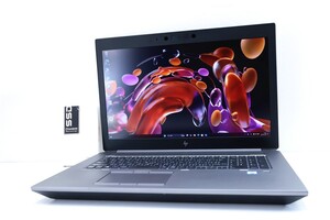 究極 美品 17型 HP Zbook 17 G6 Workstation RTX4000★Core i7-9850H 32GB SSD512GB+HD1TB BD/BT/WIFI6 ノートパソコン Windows11 15097