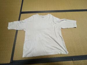 GO HEMP フットボールTシャツ 七分丈 tシャツ ゴーヘンプ　XL HEMP ORGANIC