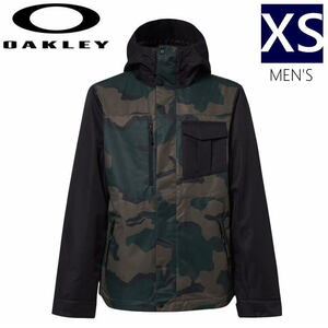 ● OAKLEY CORE DIVISIONAL RC INSULATED JKT B1B CAMO HUNTER XSサイズ メンズ スノーボード スキー ジャケット 23-24 日本正規品