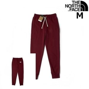 1円～!売切!【正規新品】THE NORTH FACE◆HERITAGE PATCH JOGGERS ジョガーパンツ スウェット US限定 ロゴパッチ 裏起毛(M)赤 190110-25