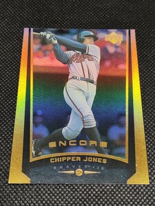 1999 UD ENCORE GOLD 014/125 CHIPPER JONES チッパー・ジョーンズ 125枚