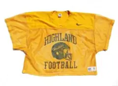 90s USA製 ラッセル メッシュ ゲームシャツ XL  フットボール