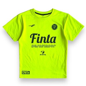 国内正規品★ Finta フィンタ 半袖 ロゴ プリント プラクティス シャツ Sサイズ ユニフォーム トップス サッカー フットサル ジャージ