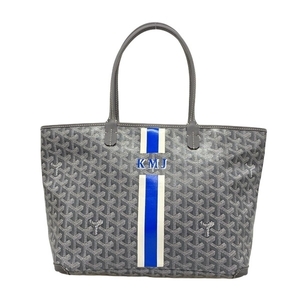 ゴヤール GOYARD ショルダーバッグ アルトワPM レザー グレー マーカージュ SIS020246 美品 バッグ