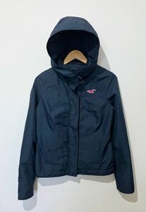 Holister ホリスター ナイロンジャケット インナーフリース All Weather Jacket サイズ XS ネイビー