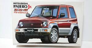 未組立 当時物 フジミ 三菱 パジェロジュニア ZR-Ⅱ 昭和レトロ プラモデル 　FUJIMI　MITSUBISHI　PAJERO Jr.　ZR-Ⅱ 1/24 