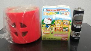 新品 ハローキティ ハッピープチルーム パパの学校 HELLO KITTY サンリオ ジオラマ ミニチュア フィギュア ガシャポン 3OF