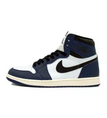 ナイキ NIKE 【 AIR JORDAN 1 HIGH OG Midnight Navy DZ5485 401 】 エア ジョーダン 1 ハイ ミッドナイト ネイビー スニーカー h2453