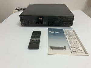 SONY　ソニー MDP-111 CD/LDプレーヤー CD レーザーディスクプレーヤー 中古