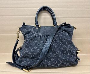 LOUIS VUITTON ルイヴィトン　ネオ・カビィMM_モノグラム・デニム_BLK/デニム//M95351 TH3057 【0203A4】