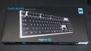 Logicool G413 SV メカニカル ゲーミング キーボード 日本語配列 G413rSV【未使用品】