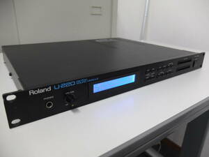 送料無料 動作OK 美品 Roland U-220 新品ブルーLED液晶 新品バッテリー