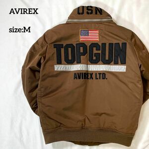 AVIREX CWU45PフライトジャケットTOPGUNトップガン MA-1