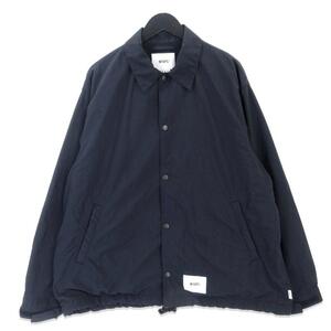 WTAPS ダブルタップス コーチジャケット 232TQDT-JKM01 CHIEF JACKET ネイビー 3 20019731